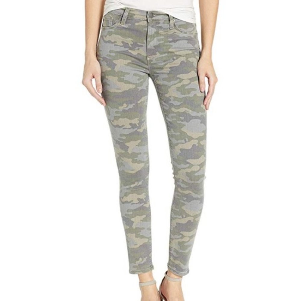 Hudson Barbara High Rise Skinny Ankle Jean Camo 29